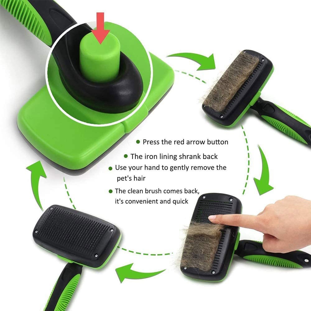 Self Cleaning Dog Brush - The thrifty & gifty shop