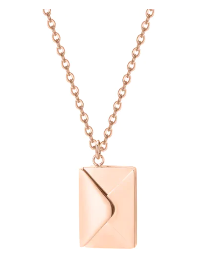 Envelope Necklace - The thrifty & gifty shop