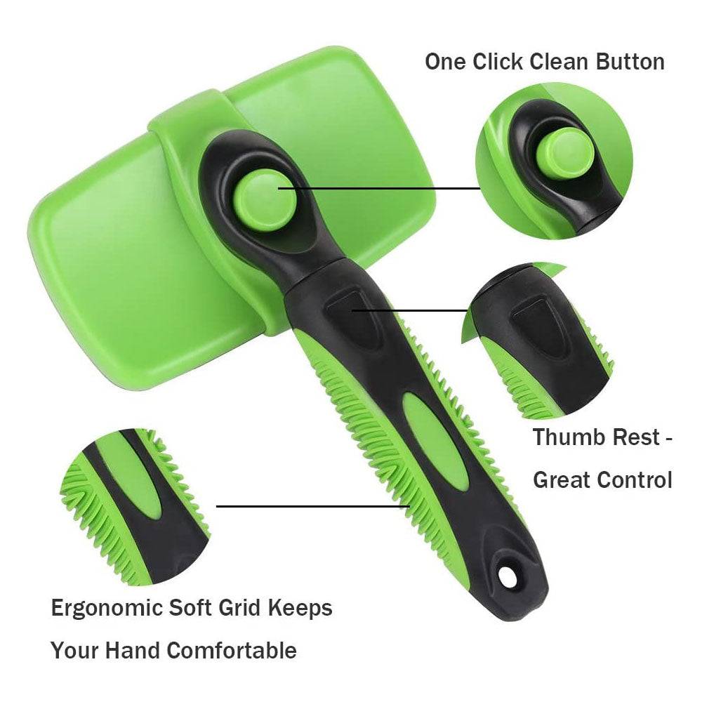 Self Cleaning Dog Brush - The thrifty & gifty shop