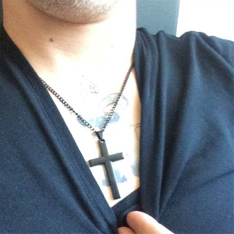 Cross Necklace - The thrifty & gifty shop