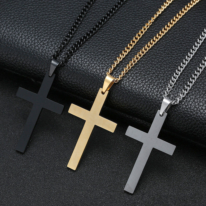 Cross Necklace - The thrifty & gifty shop