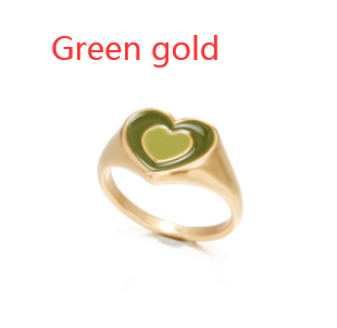 Creative Love Heart Ring - The thrifty & gifty shop