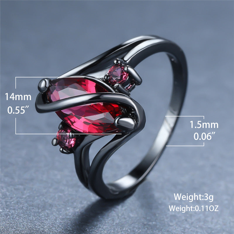 Crystal Ring - The thrifty & gifty shop