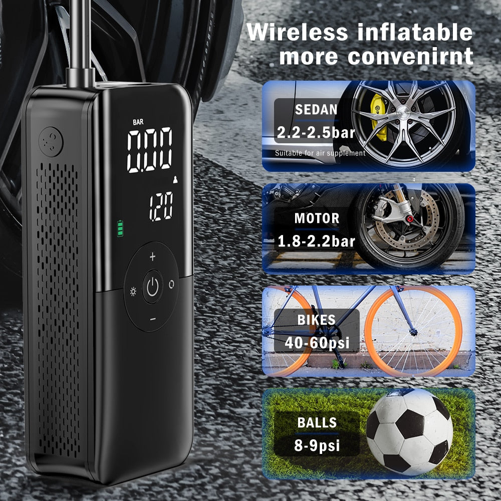 Portable Inflator Pump - The thrifty & gifty shop