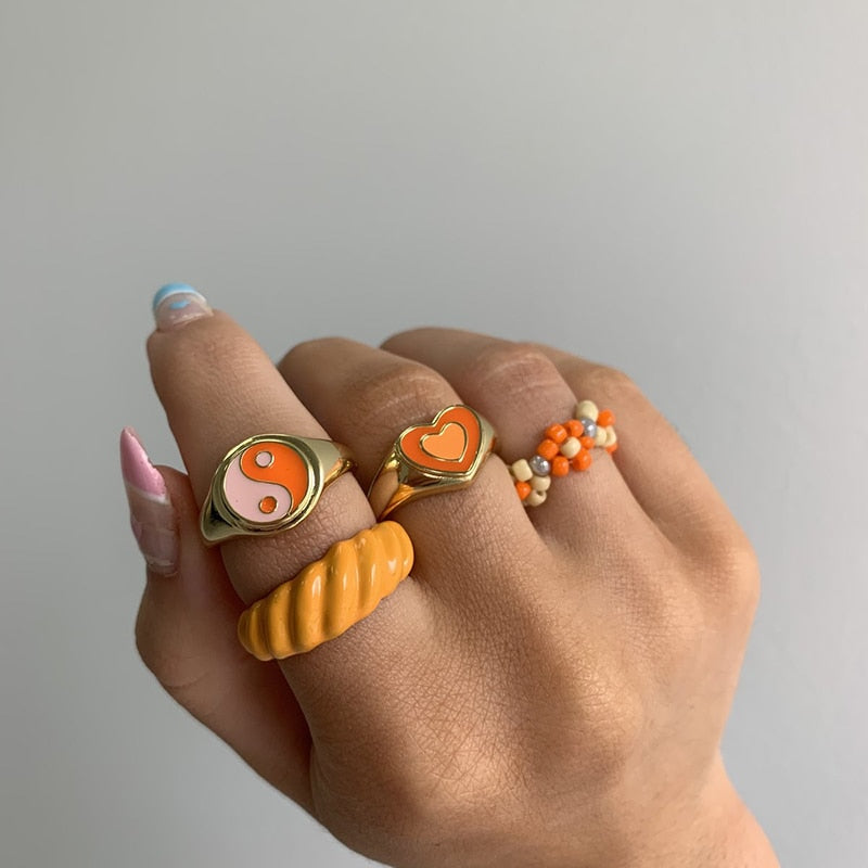 Creative Love Heart Ring - The thrifty & gifty shop