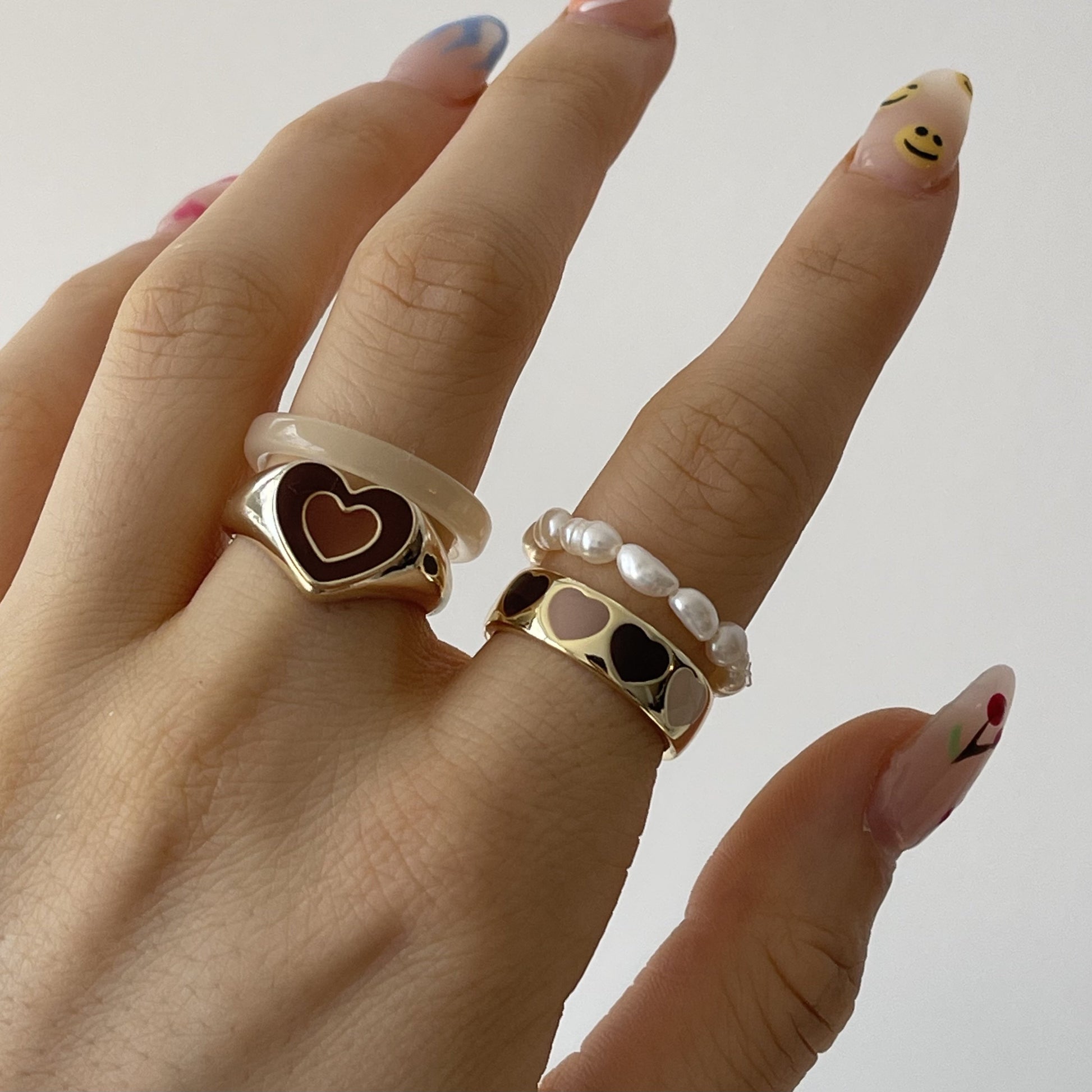 Creative Love Heart Ring - The thrifty & gifty shop